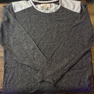 Tommy Bahama Charcoal and Light Gray Crewneck Sweater